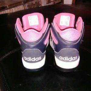 Girls Adidas basketball shoes